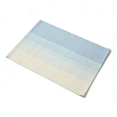 Blue Ombre Ribbed Placemat