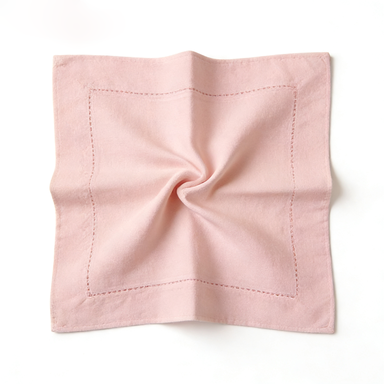 Blush Pink Stitch Detail Napkin