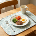 Baby Blue Geometric Placemat