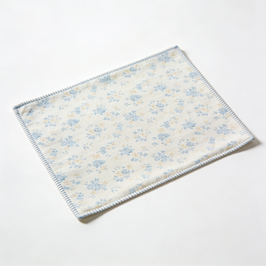 Blue & Yellow Floral Rectangular Placemat