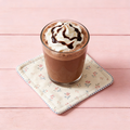 Pink Mini Floral Square Coaster